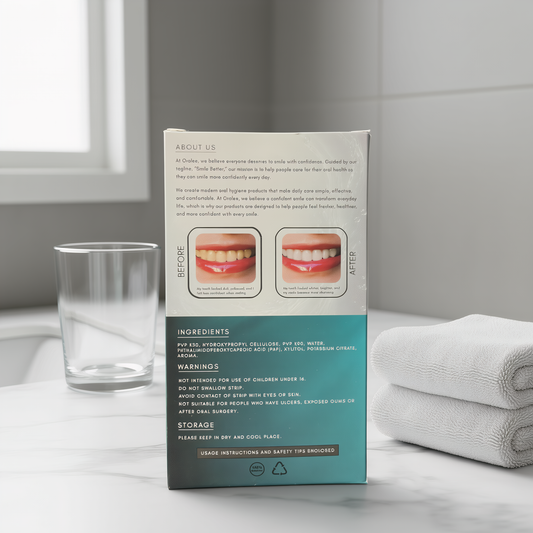 Teeth Whitening Strips | PAP Formula for Sensitive Teeth