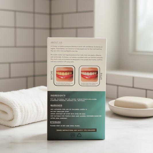 Teeth Whitening Strips | HP Formula for Intensive Whitening